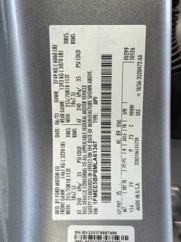 2021 Ford Bronco Outer Banks