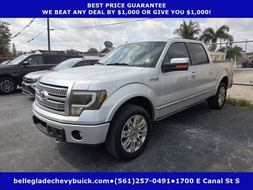 2012 Ford F-150 Platinum