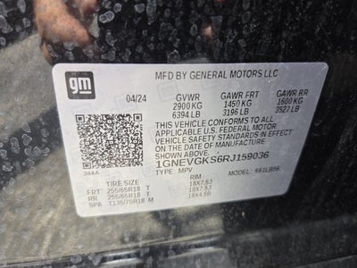 2024 Chevrolet Traverse AWD LT