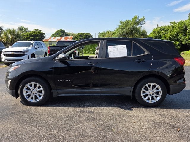 Used 2020 Chevrolet Equinox LS with VIN 2GNAXHEV8L6275914 for sale in Belle Glade, FL