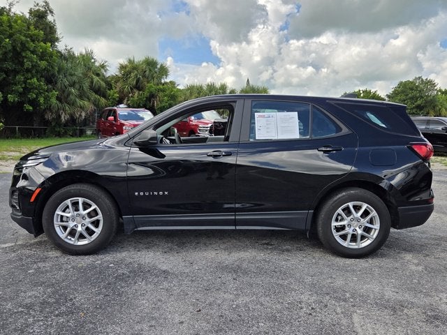 Used 2024 Chevrolet Equinox LS with VIN 3GNAXHEG9RL343918 for sale in Belle Glade, FL