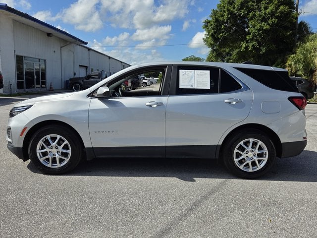 Used 2022 Chevrolet Equinox LT with VIN 3GNAXKEV7NL204506 for sale in Belle Glade, FL