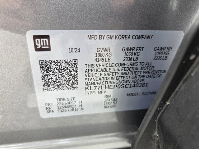 2025 Chevrolet Trax LT