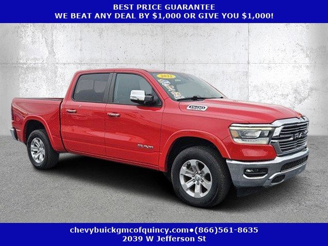 2022 RAM 1500 Laramie Crew Cab 4x4 5'7" Box