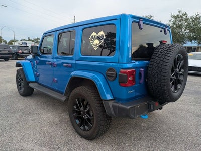 2022 Jeep Wrangler 4xe Unlimited Sahara