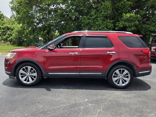 Used 2018 Ford Explorer Limited with VIN 1FM5K7F84JGA27499 for sale in Belle Glade, FL