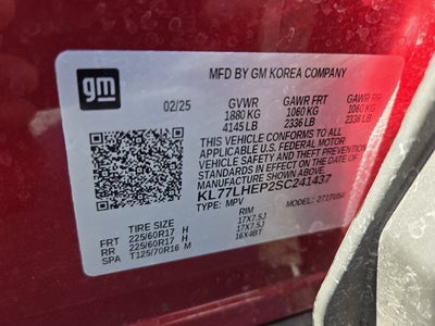 2025 Chevrolet Trax LT
