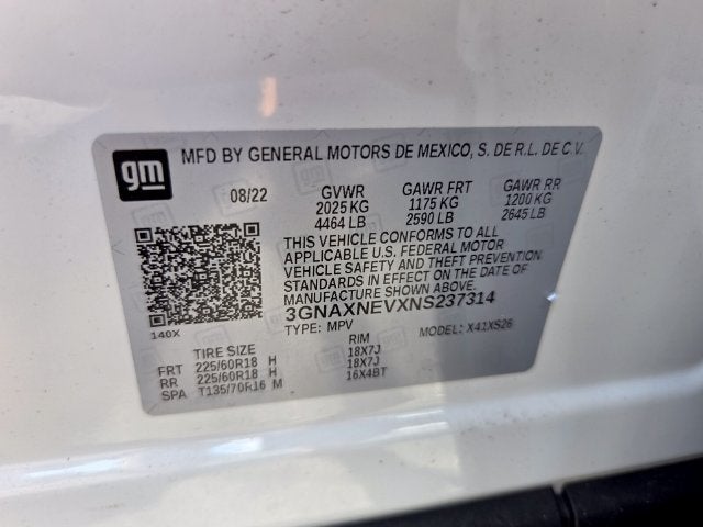 2022 Chevrolet Equinox Premier