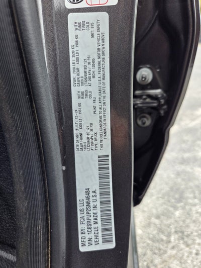 2025 RAM 1500 RHO