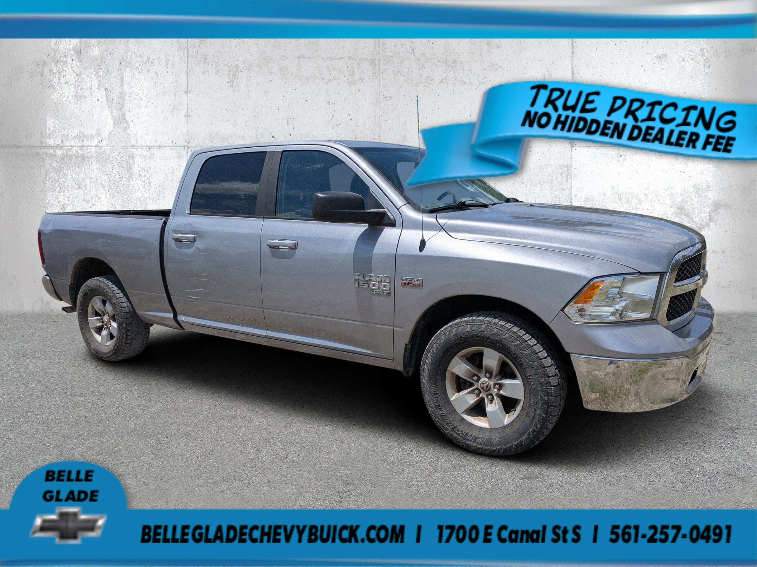 2021 RAM 1500 Classic SLT Crew Cab 4x4 6'4" Box