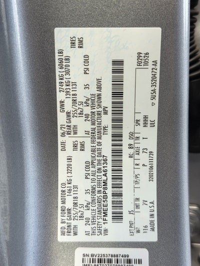 2021 Ford Bronco Outer Banks
