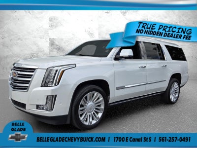 2018 Cadillac Escalade ESV Platinum
