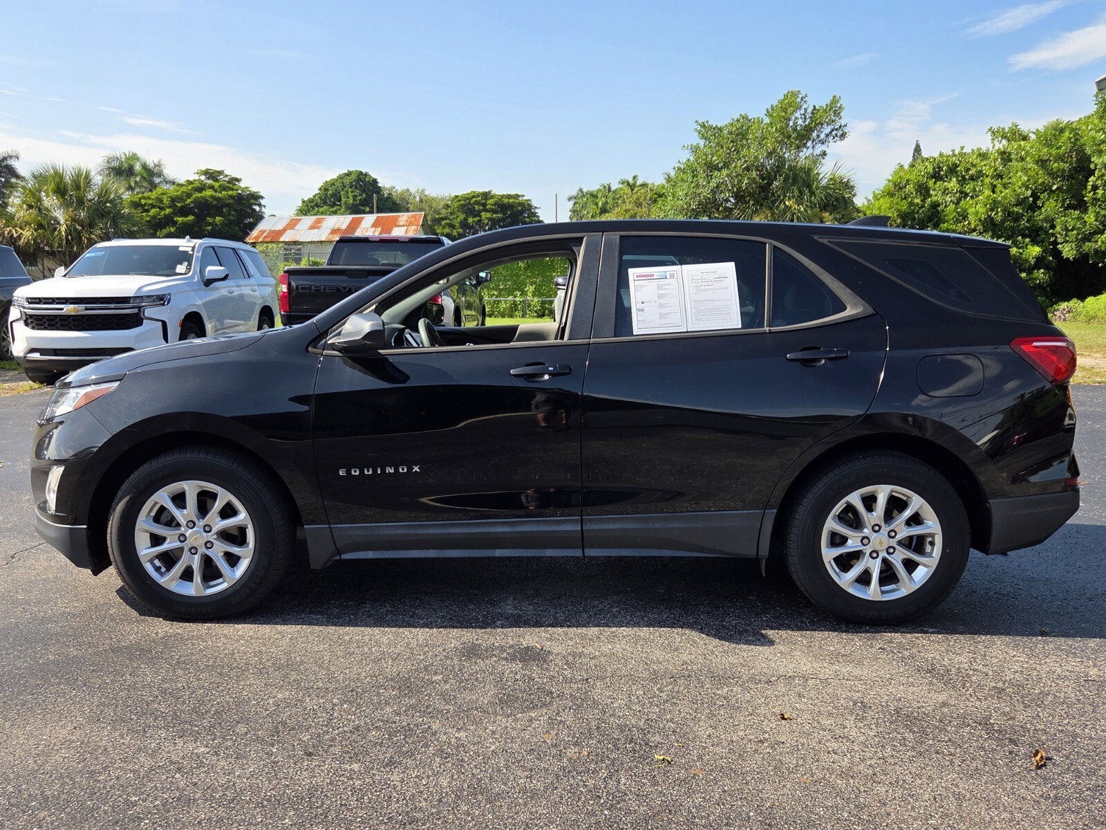 Used 2020 Chevrolet Equinox LS with VIN 2GNAXHEV8L6275914 for sale in Belle Glade, FL