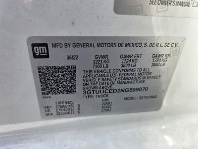 2022 GMC Sierra 1500 Elevation