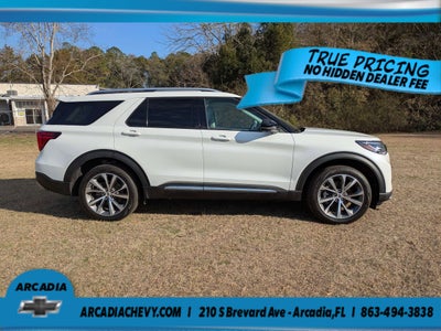 2025 Ford Explorer Platinum