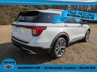 2025 Ford Explorer Platinum