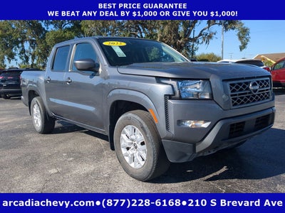 2022 Nissan Frontier Crew Cab SV 4x4