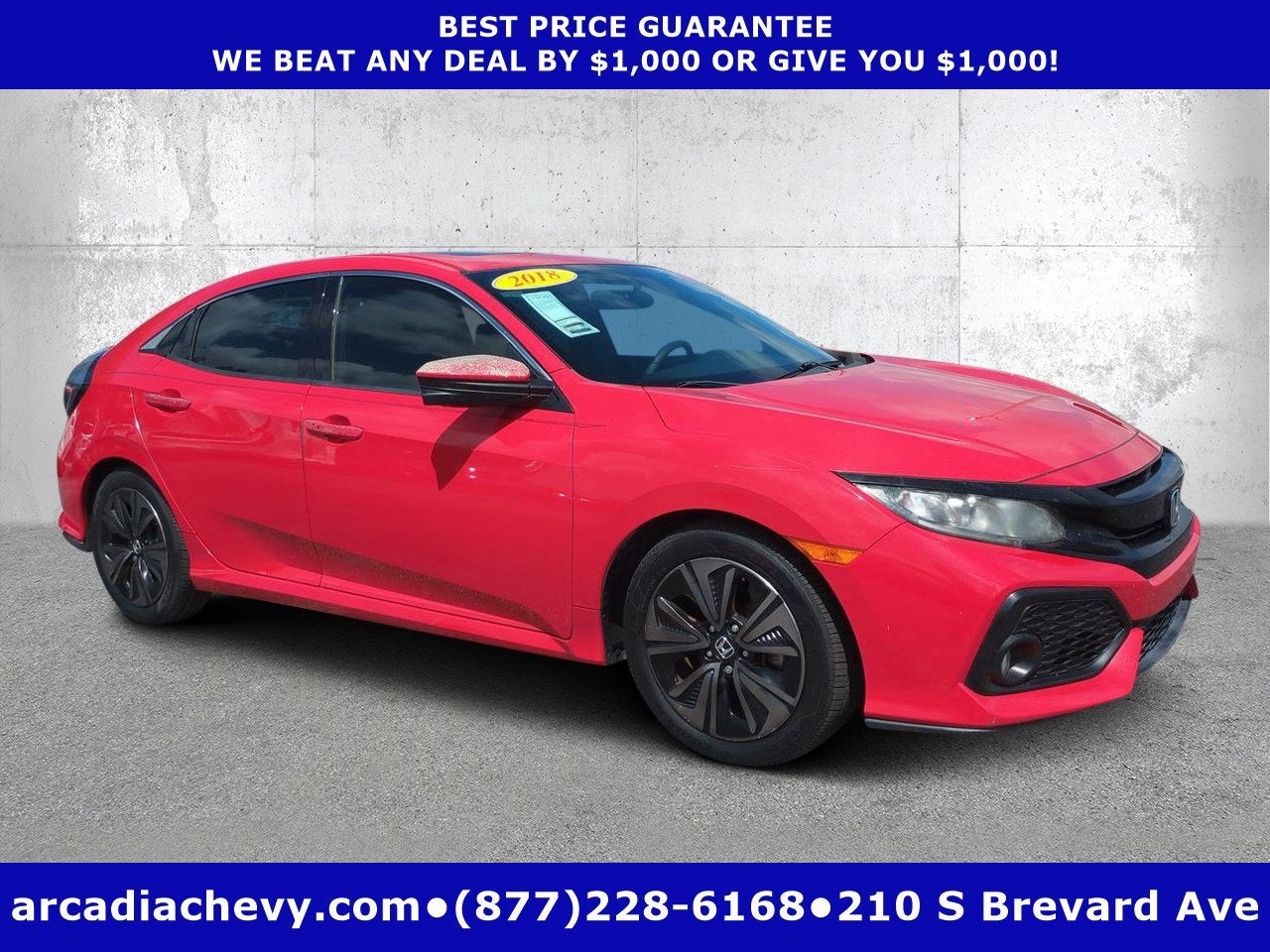 2018 Honda Civic Hatchback EX