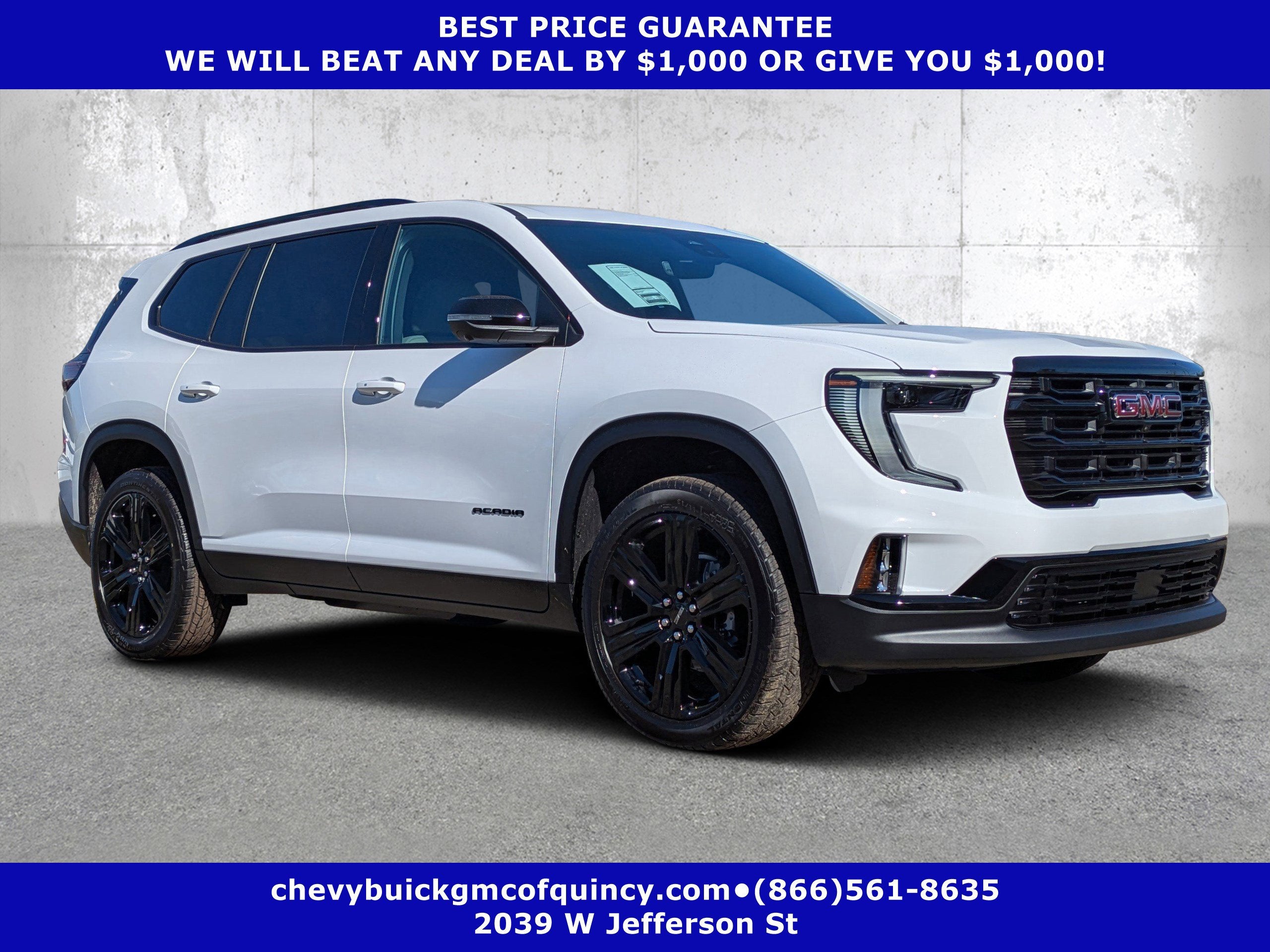 2026 GMC Acadia Elevation